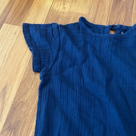 Ethel + Row Girls Blue T-Shirt Size 8 - Picture 2 of 7